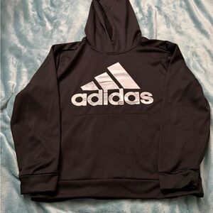 Black adidas pullover hoodie